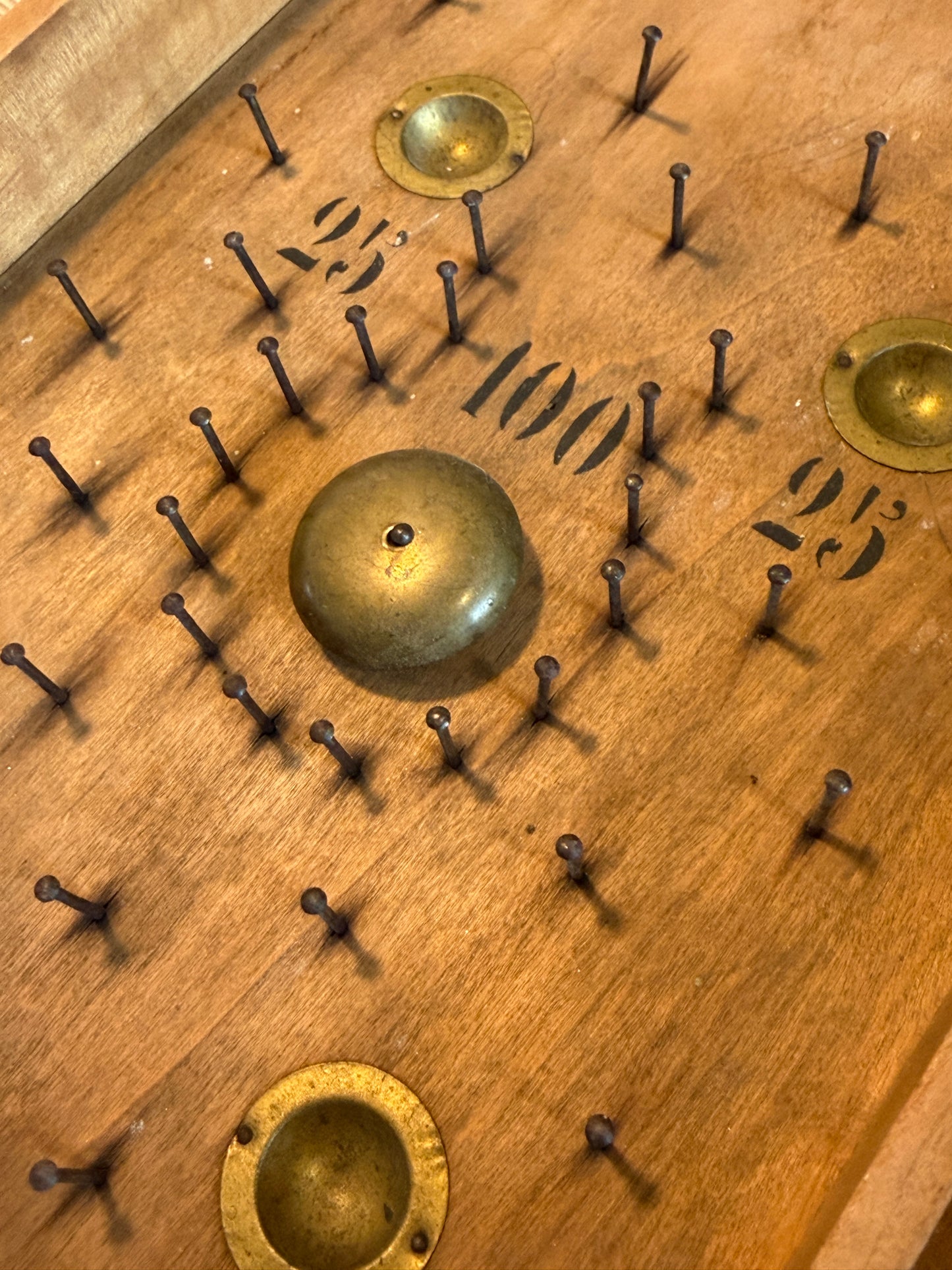 Gioco antico Bagatelle antenato del flipper, anni ‘30 - ‘40