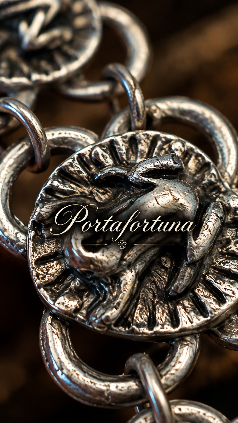 Bracciale vintage porta fortuna con ranocchie argentate