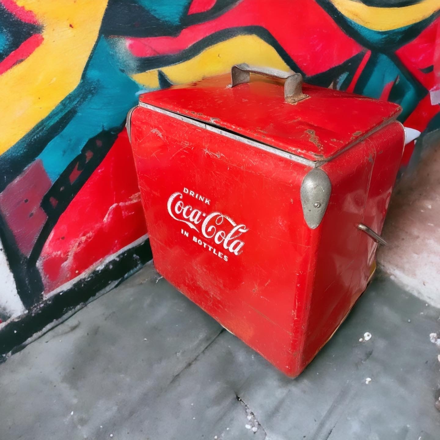 American 50's Coca Cola Icebox