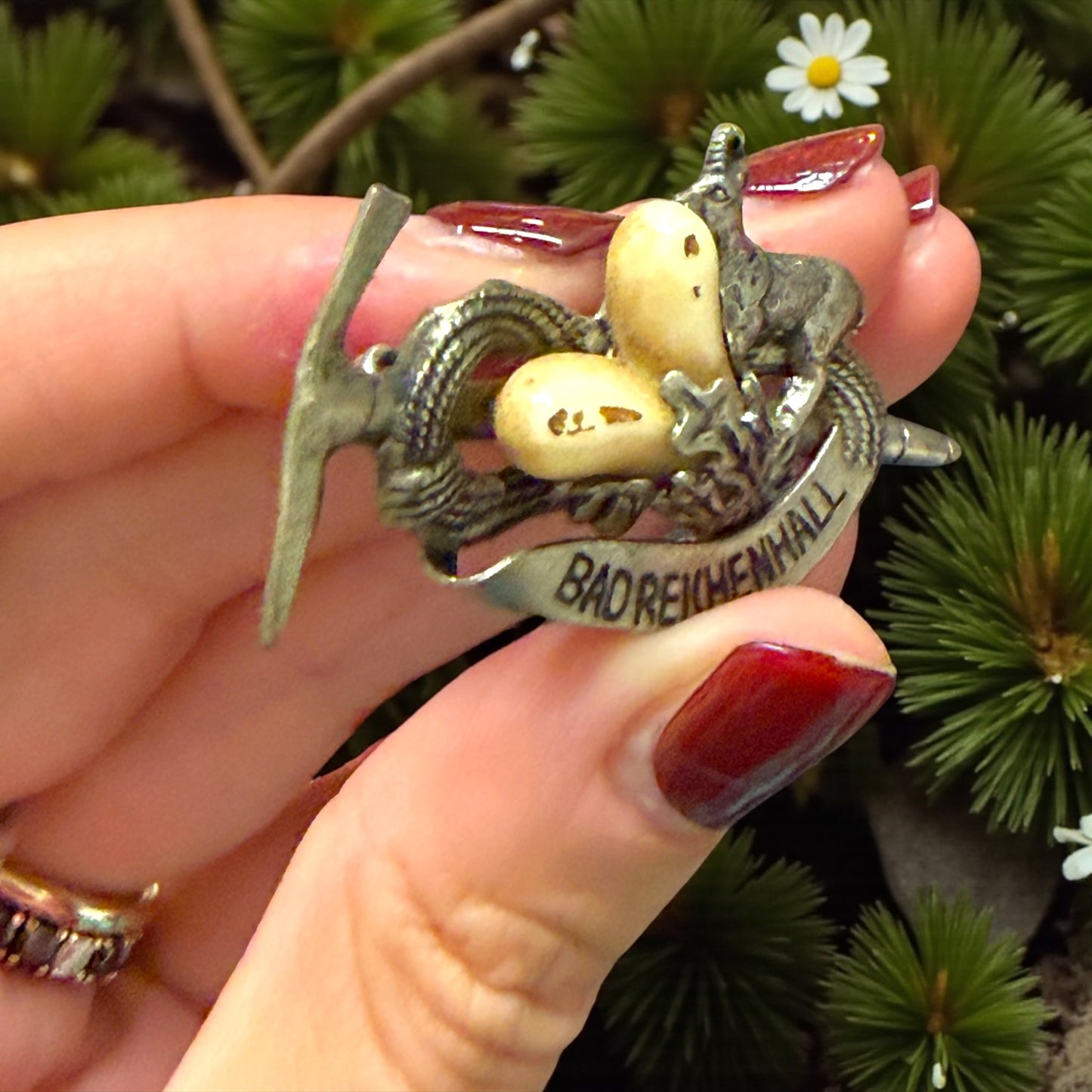 Spilla da cappello alpino bavarese, anni ‘50 - ‘60