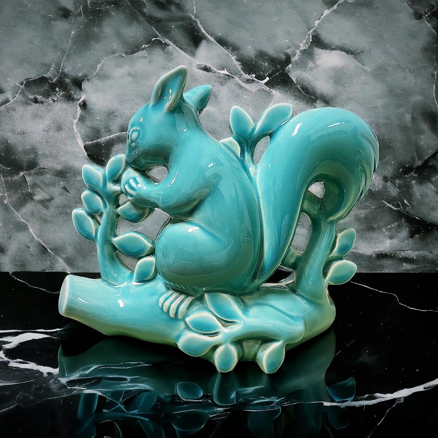 Antique Squirrel Porcelain