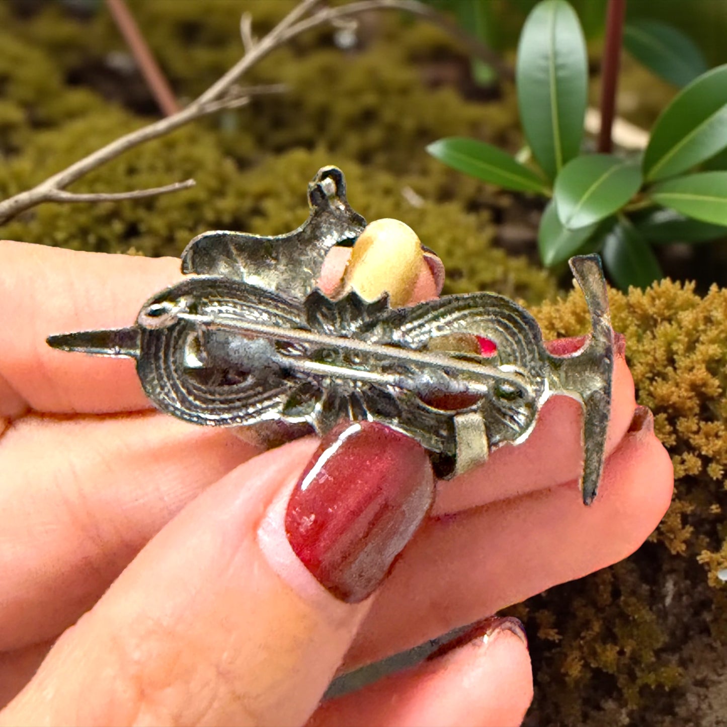 Spilla da cappello alpino bavarese, anni ‘50 - ‘60