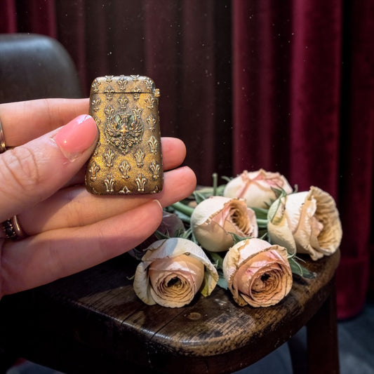 Vesta case con giglio e aquila coronata bicipite, impero Austro-Ungarico ca primi ‘900