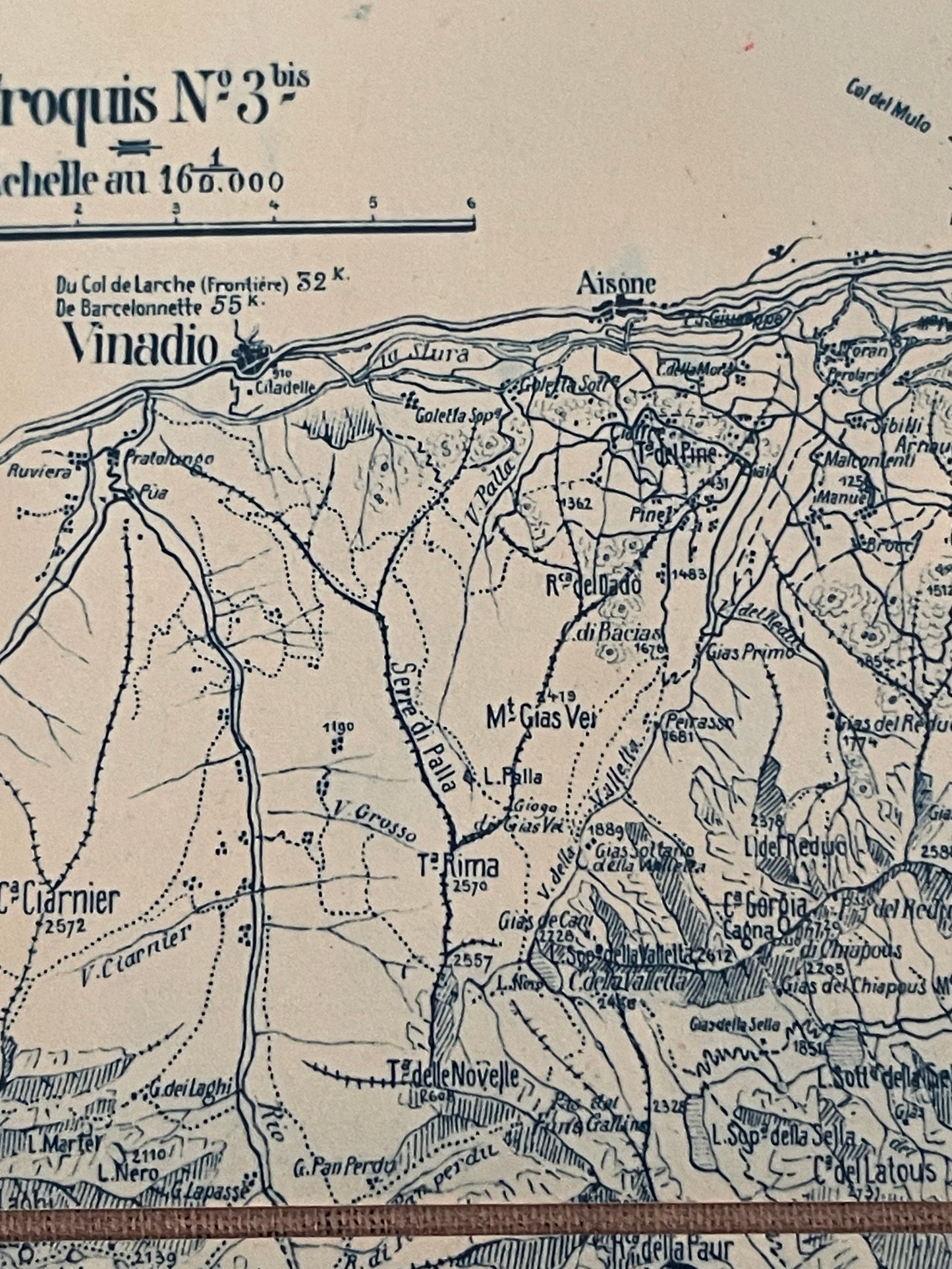 Lotto mappe francesi militari Stato Maggiore fine ‘800 frontiera Italia - Francia