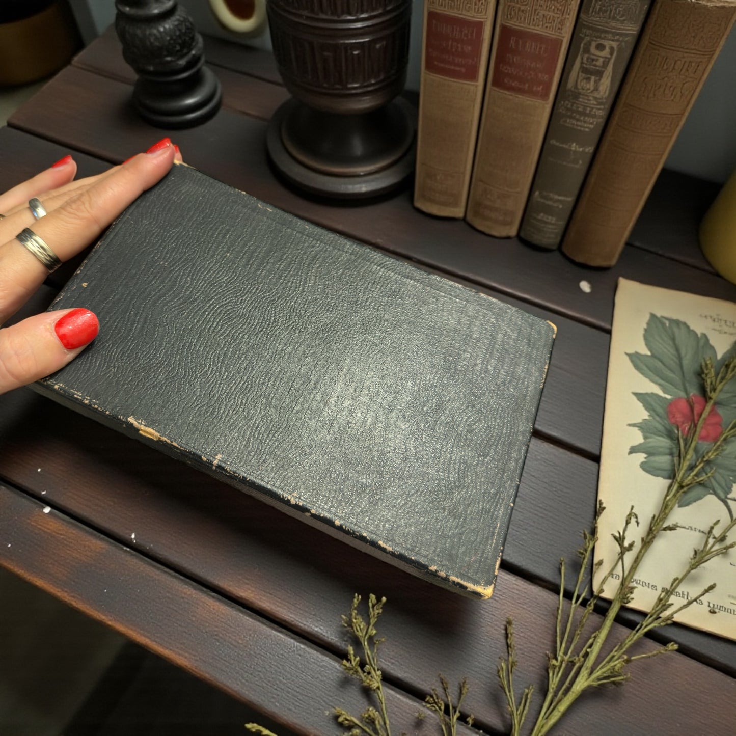 Splendido cofanetto di mineralogia di primo novecento didattico, completo con 15 pezzi