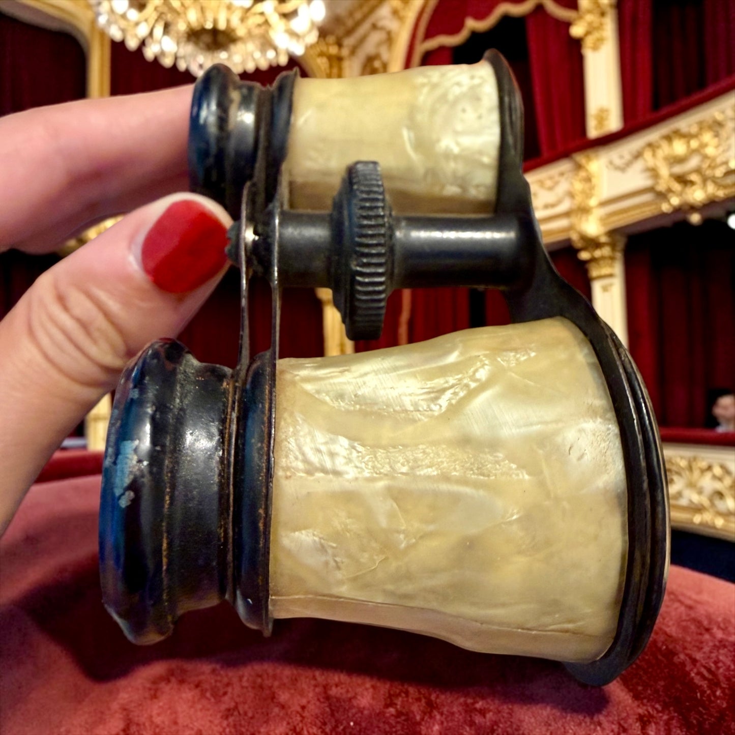 Binocolo da teatro opera glasses anni 10-20 belle époque