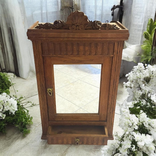 Antique Art Deco Pharmacy Cabinet