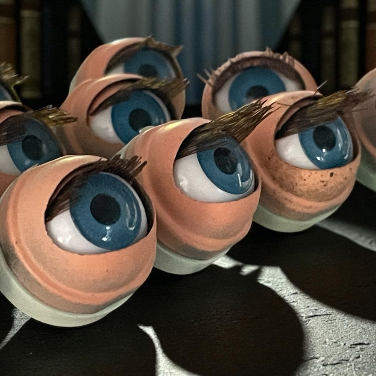 Lotto occhi vecchio laboratorio bambole sleep eyes pz 11
