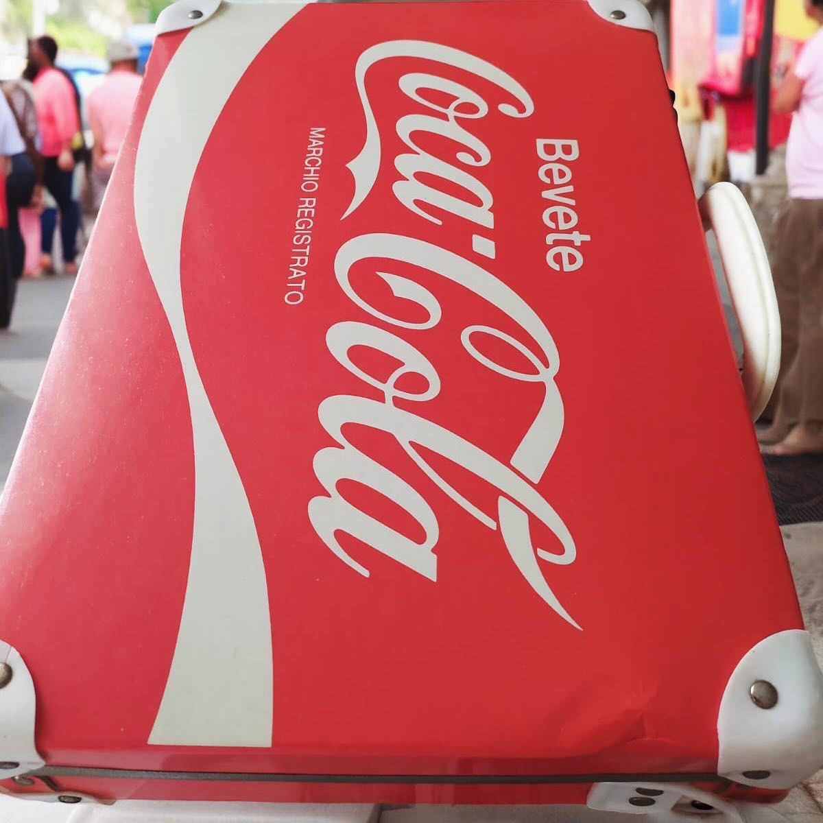 Coca Cola 80's Presenter Suitcase