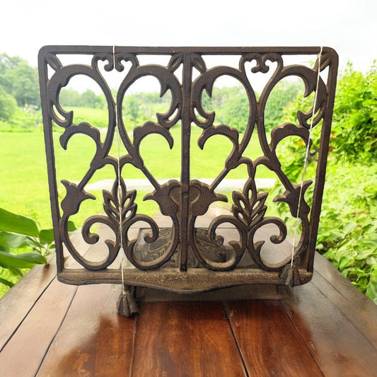 Leggio vintage in ferro regolabile