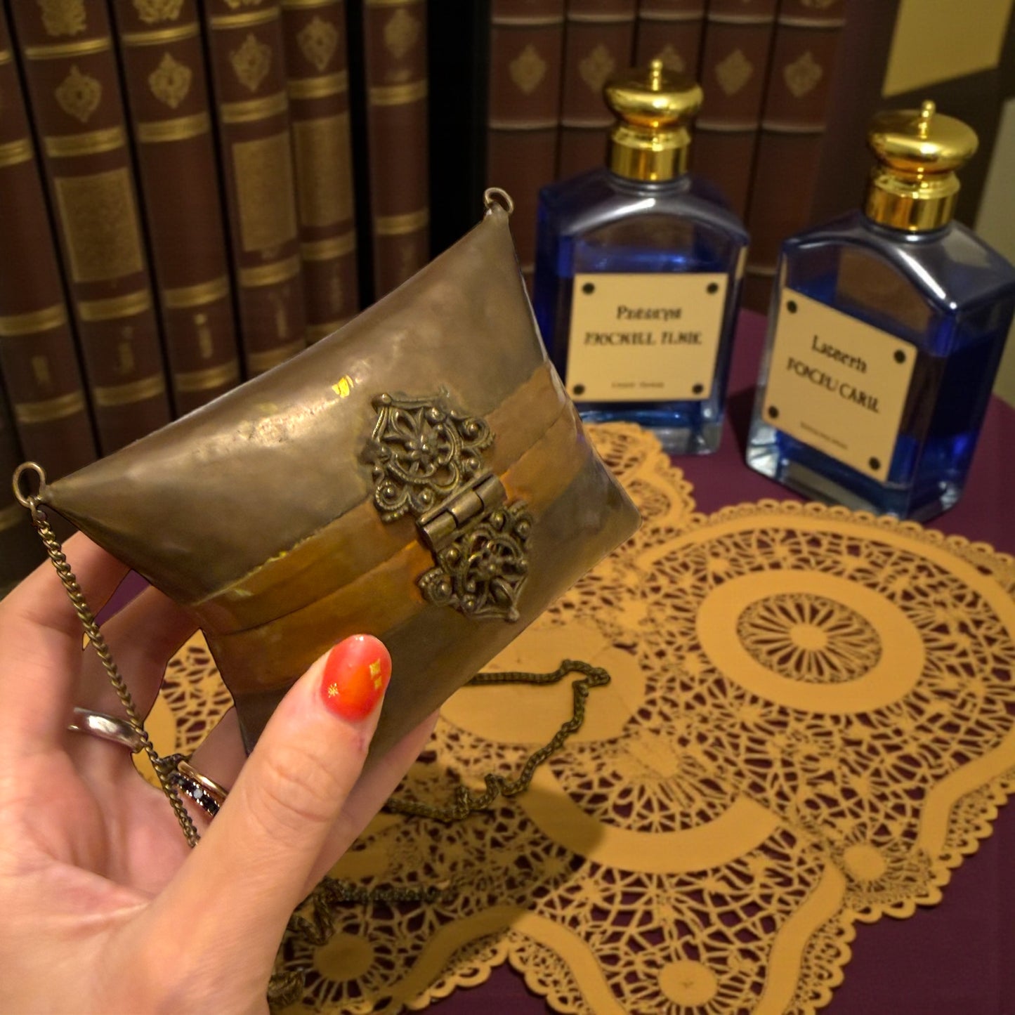 Borsetta antica minaudière da sera Liberty, anni ‘20-‘30