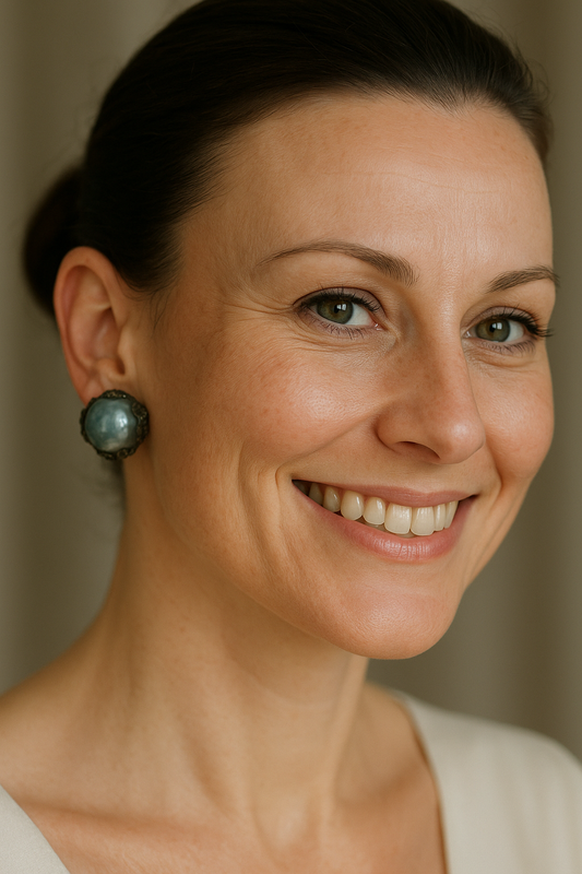 Orecchini perle barocche anni 40