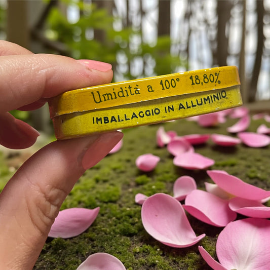 Scatola latta da collezione gelatina di carne Curzio Bellini