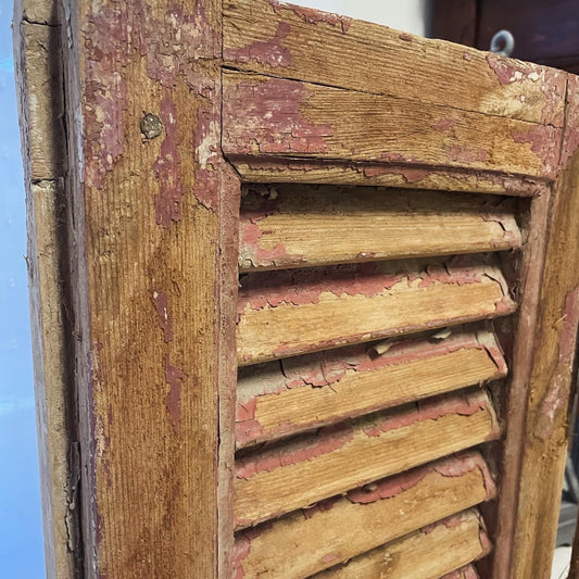 Antique Dutch double shutter