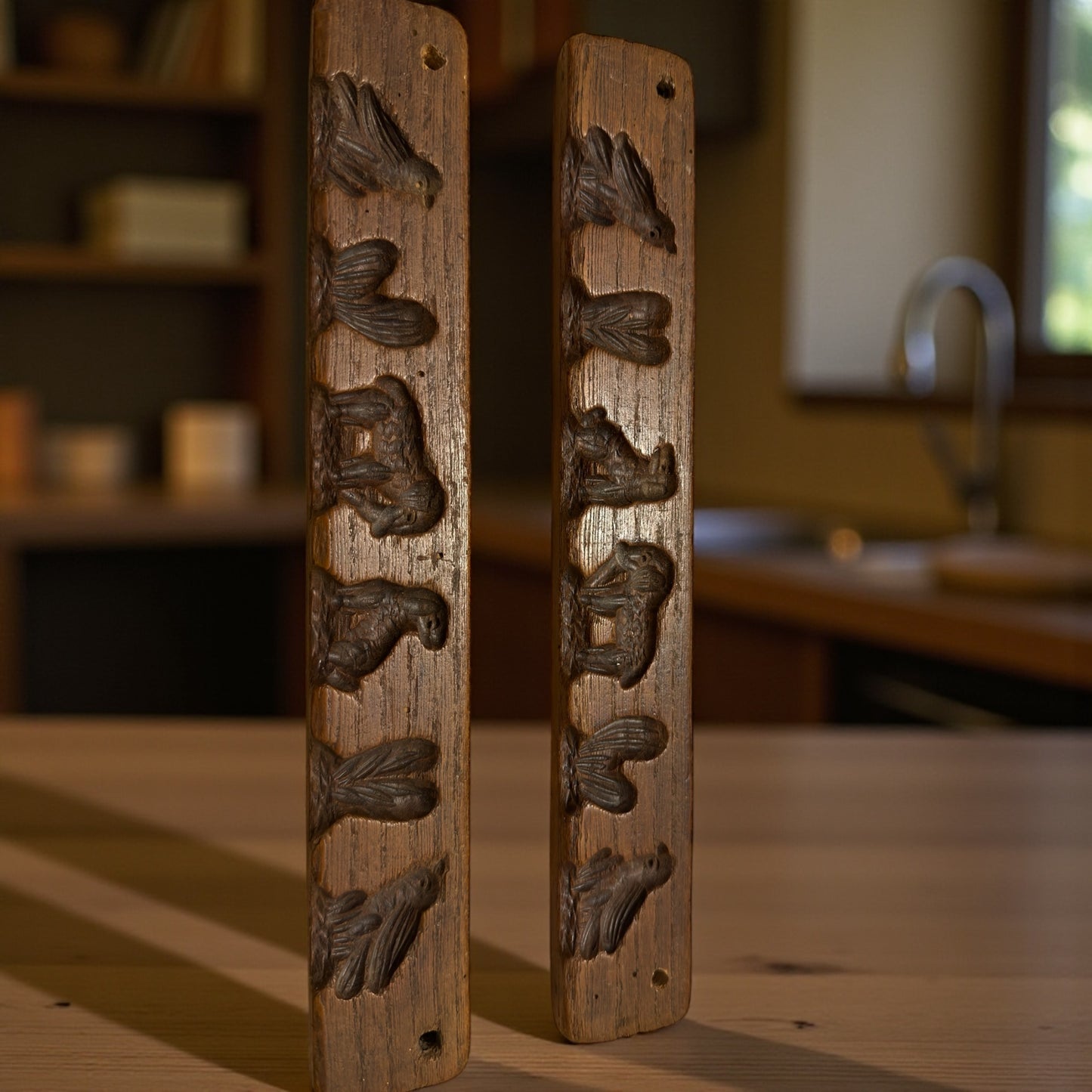 Coppia stampi per biscotti olandesi di San Nicola, primo ‘900