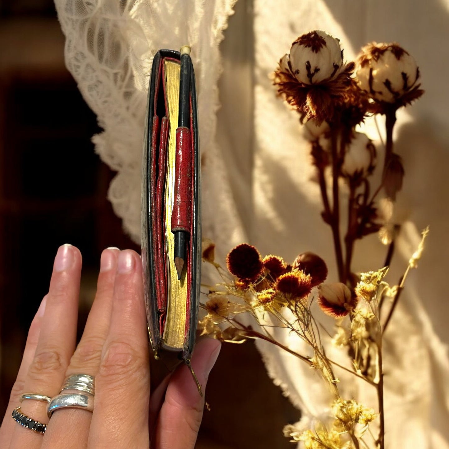 Libro d’amicizia oggetto sentimentale ottocentesco, taccuino madreperla