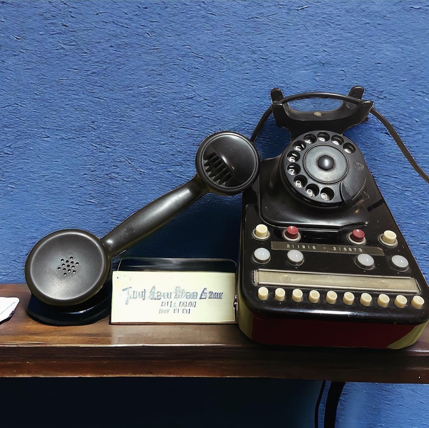 Switchboard telephone end of year 40