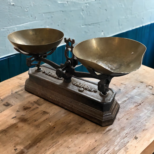 Antique apothecary scale