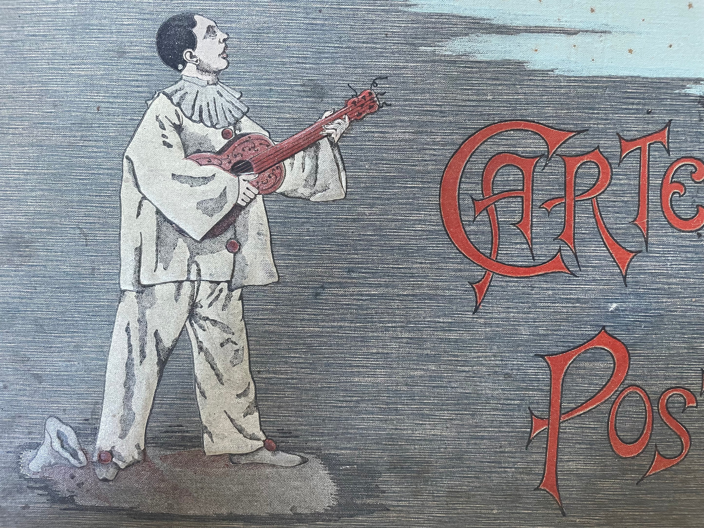 Album cartoline Art Nouveau fine ‘800 con Pierrot