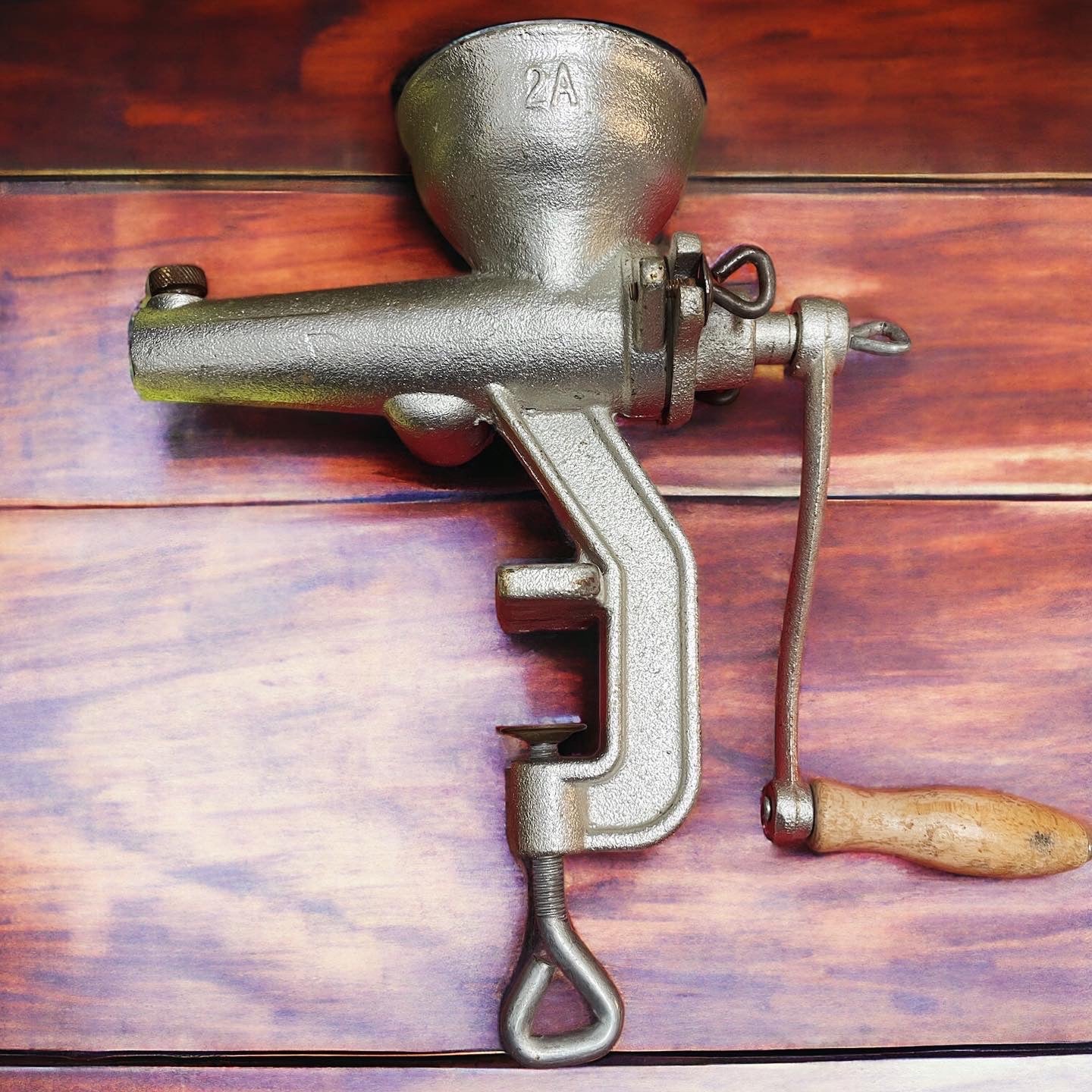 Large Vintage Meat Grinder