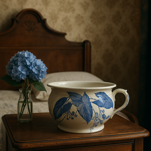 Antico pot de chambre Luneville, fine ‘800