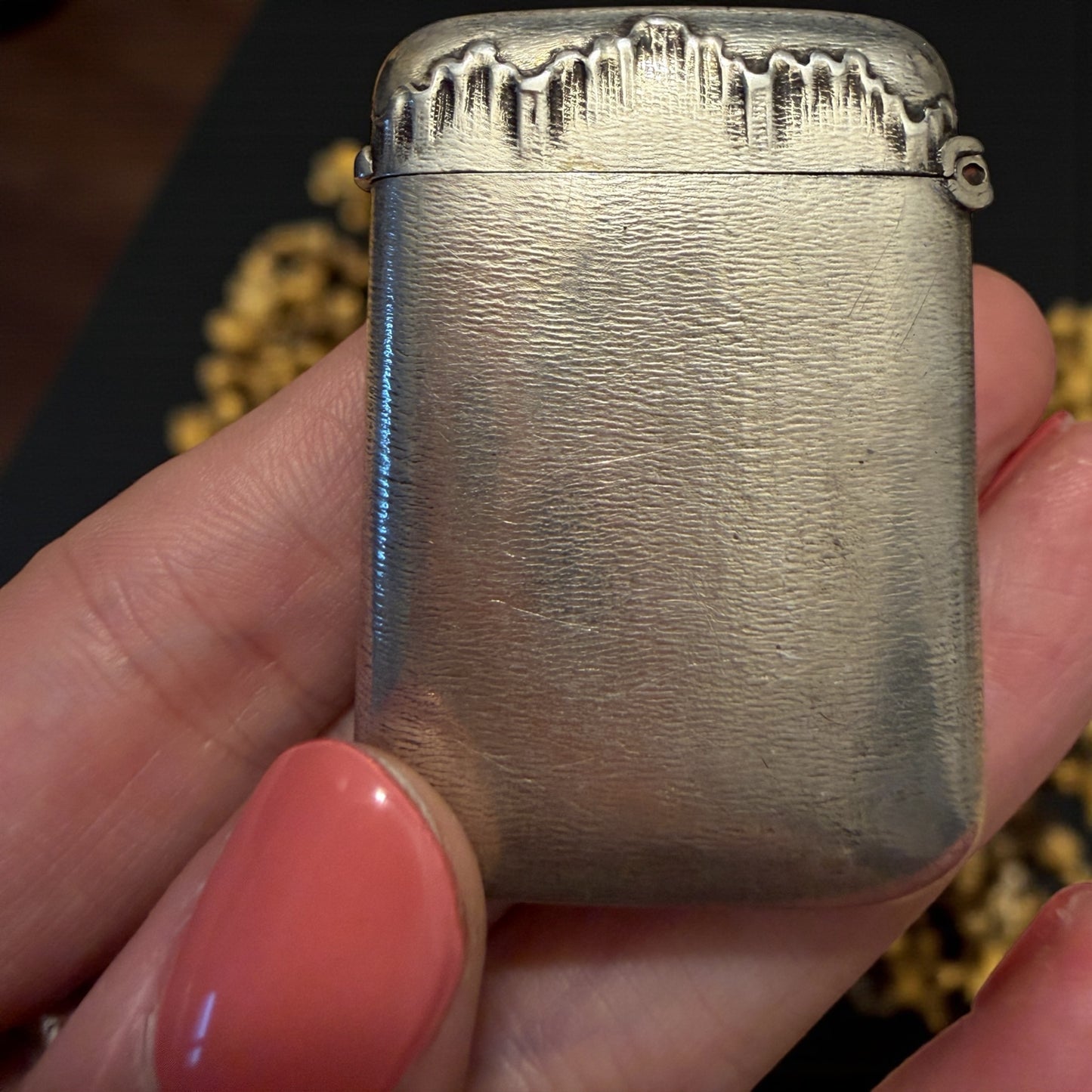 Vesta case Liberty in argento pieno, Francia fine ‘800 primo ‘900