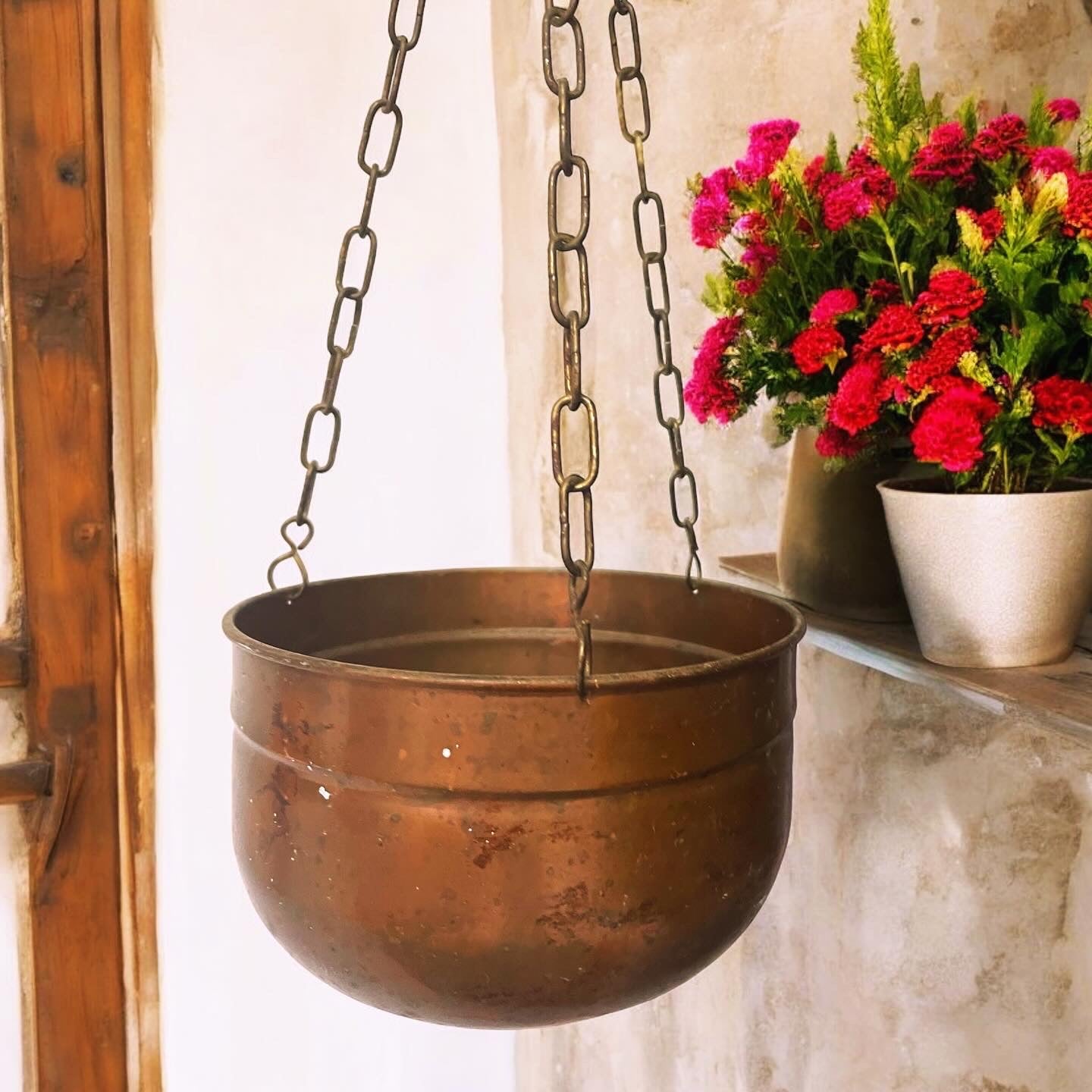 Old large hanging scale