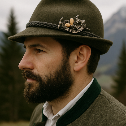 Spilla da cappello alpino bavarese, anni ‘50 - ‘60