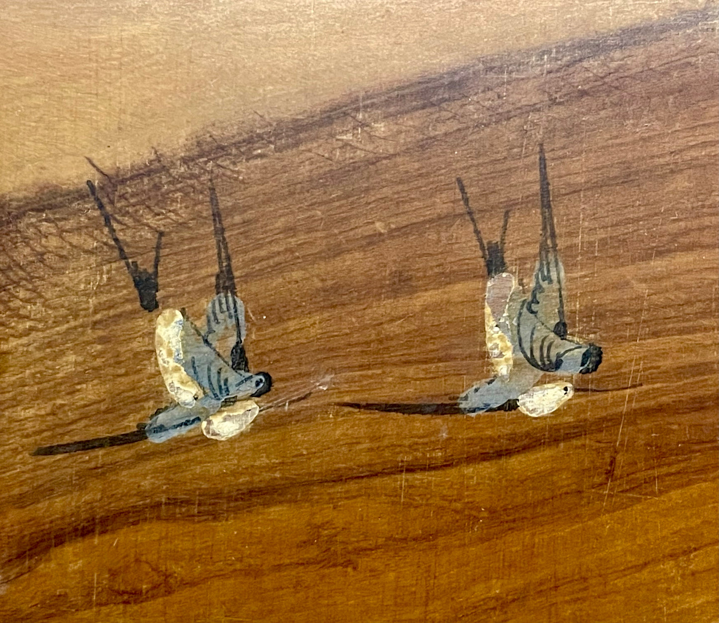 Cofanetto scatola portagioie di Sorrento con rondini, serratura e chiave