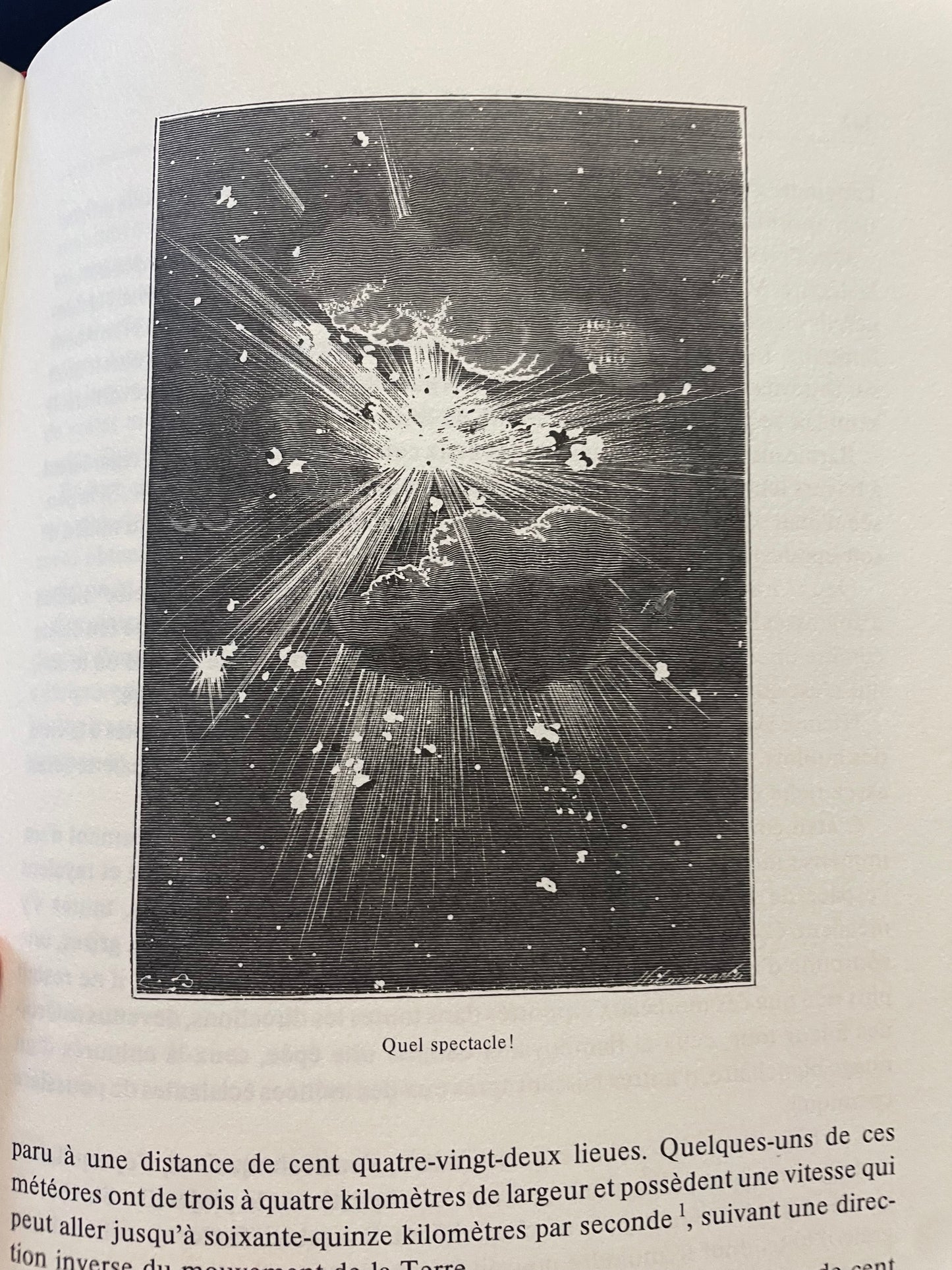 Jules Verne - 1981 - Autour de la Lune libro vintage illustrato