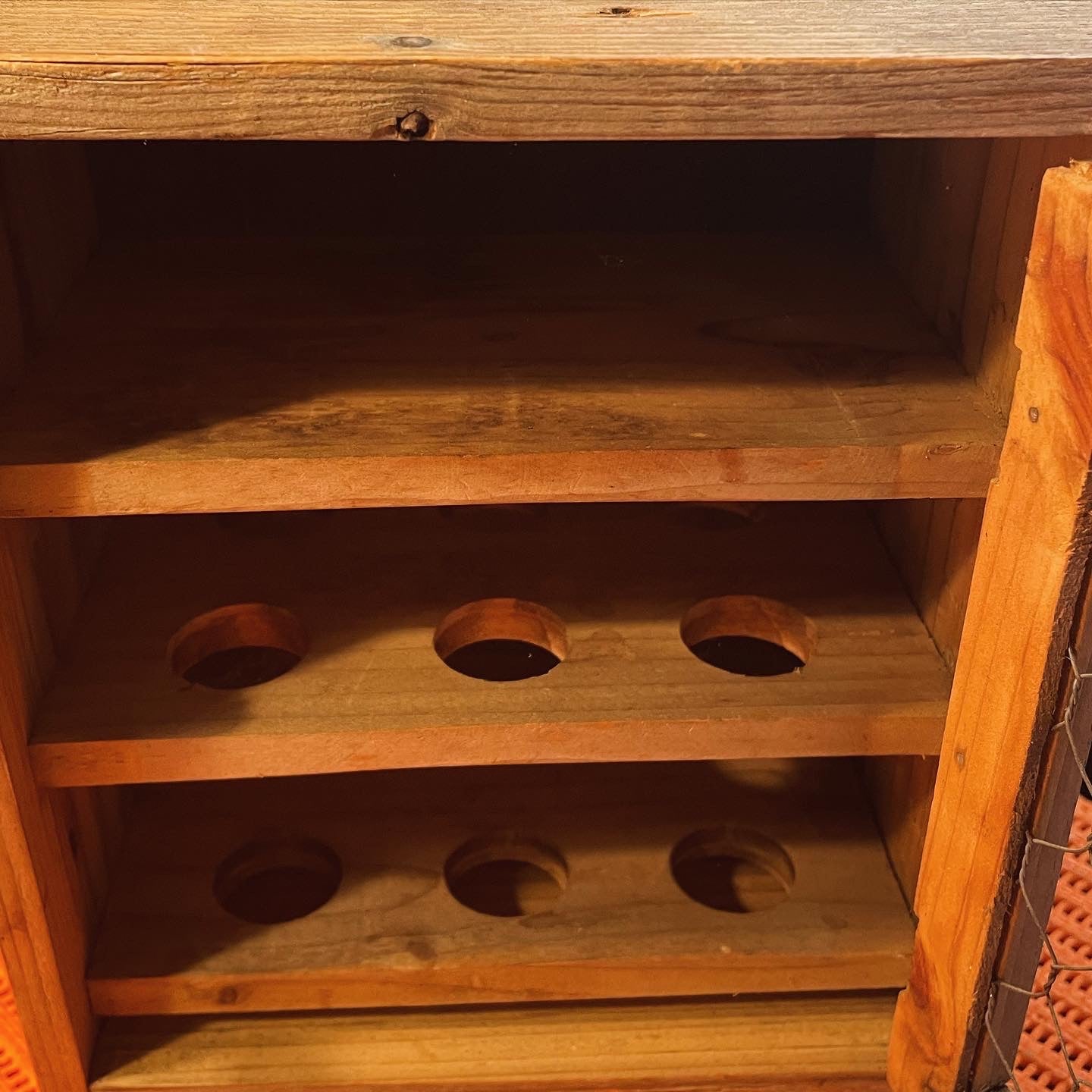 Provencal egg cupboard