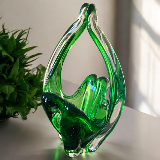 Vaso di profondità Murano Glass Italy, anni ‘50-‘60