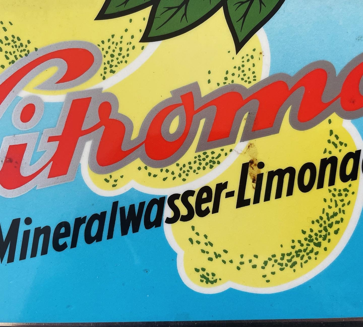 Insegna termometro Limonata Citroma