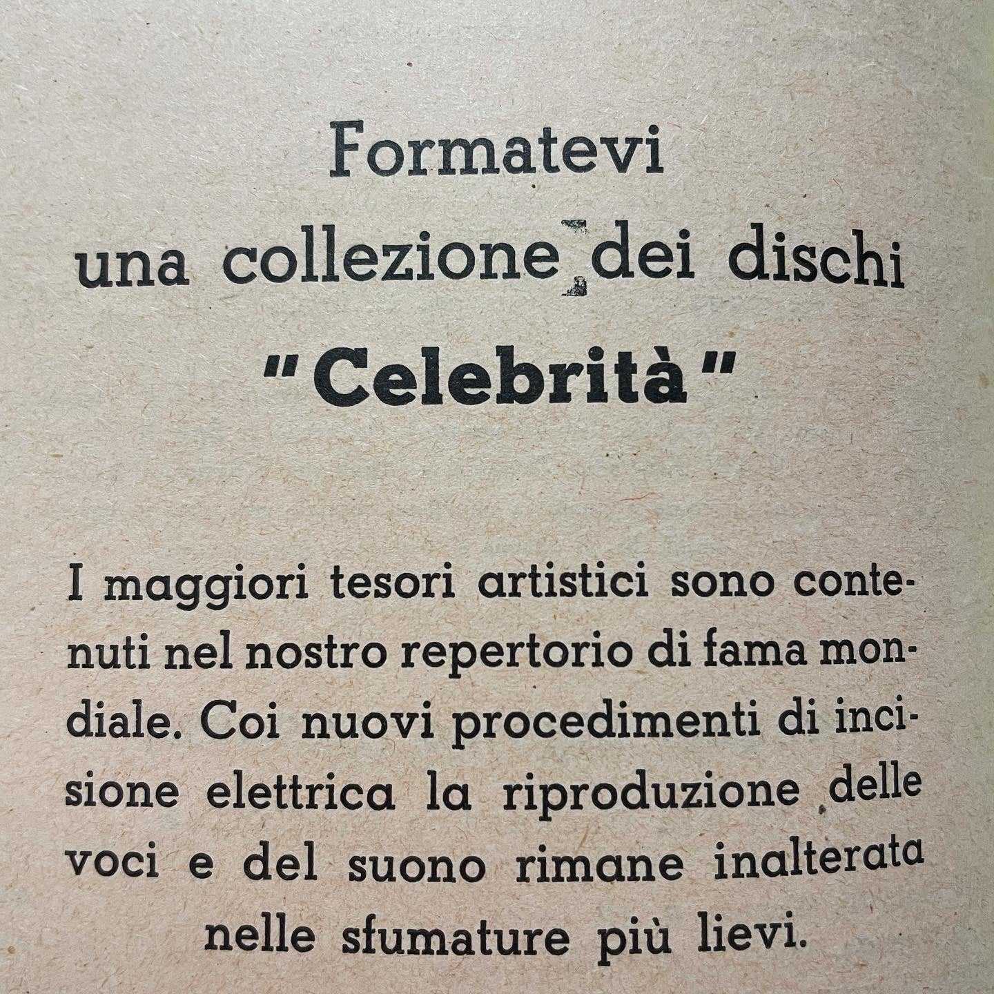 Catalogo 1933 1934 La Voce del Padrone