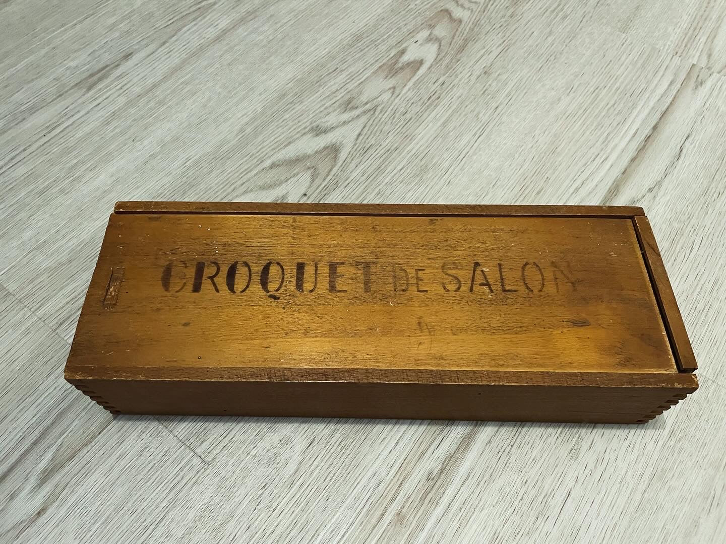 1930s table croquet