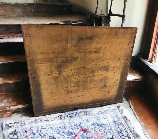 Large antique tool drawer