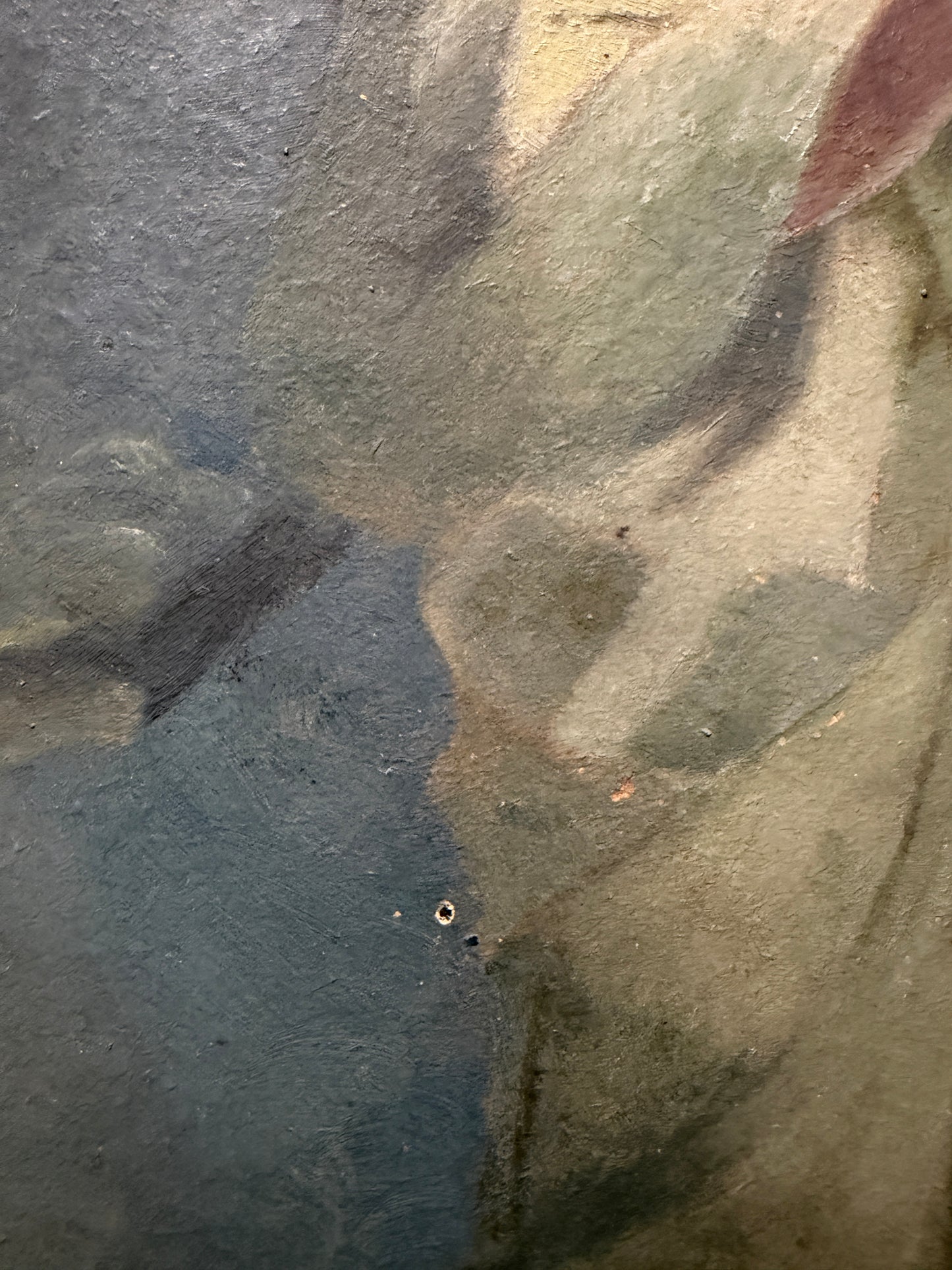 “La donna dell’Apocalisse”, olio magro su cartoncino in cornice dorata a missione, anni ‘20