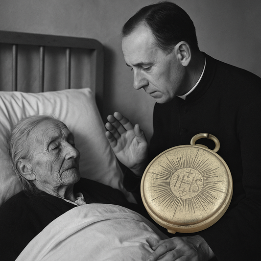 Porta viatico sacro da capezzale, prima metà ‘900