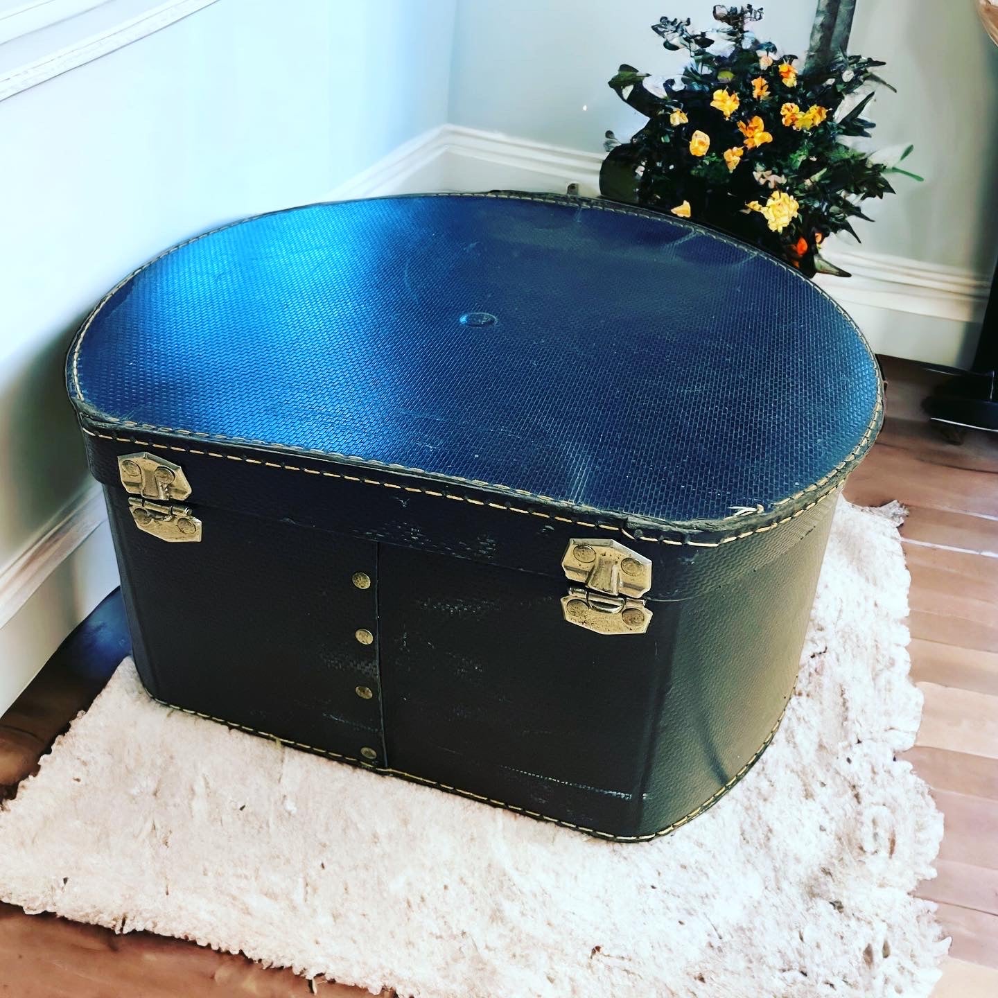 Antique hatbox from the 1920s