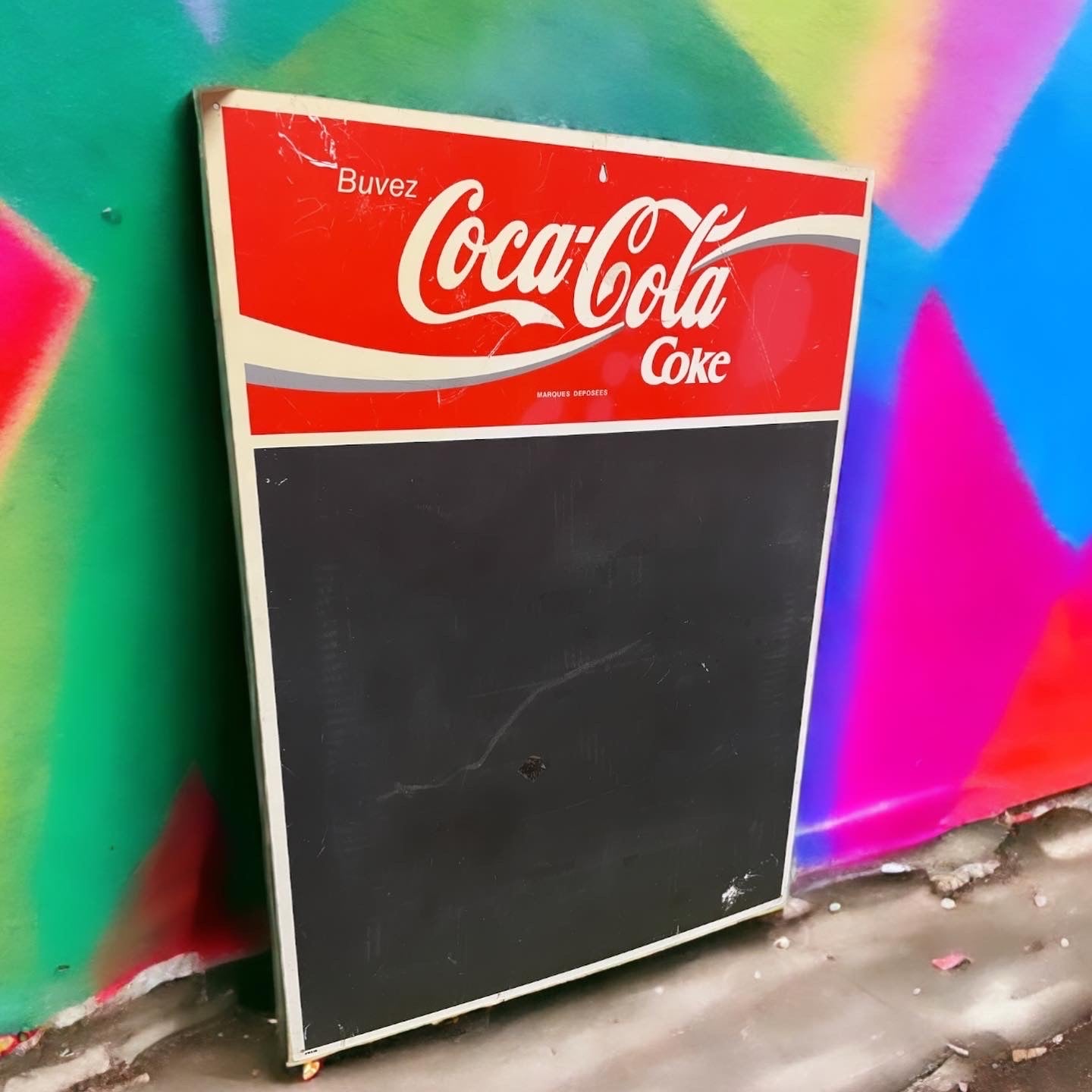 Coca Cola Blackboard