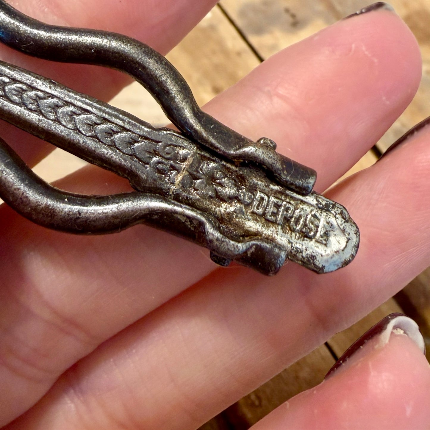 Lotto di n. 5 botton hooks ganci per allacciare guanti e stivaletti, 1900 ca