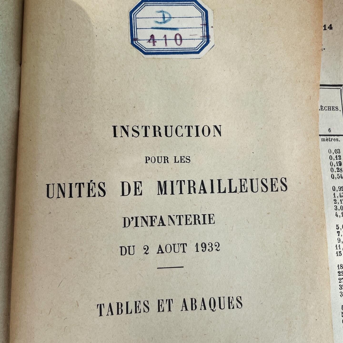 Manuali militari anni 30 mitragliatrici fanteria