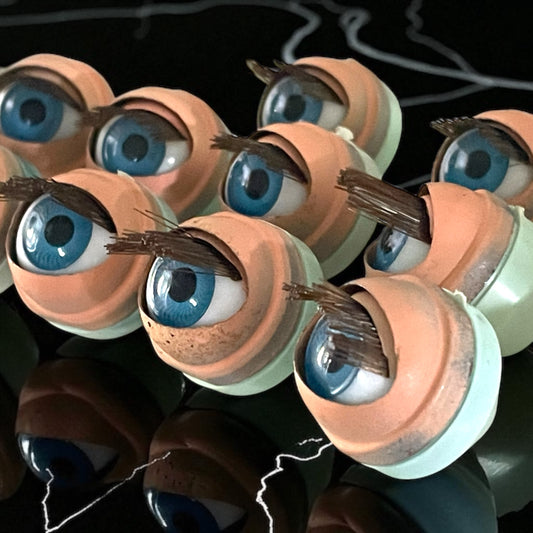 Lotto occhi vecchio laboratorio bambole sleep eyes pz 11