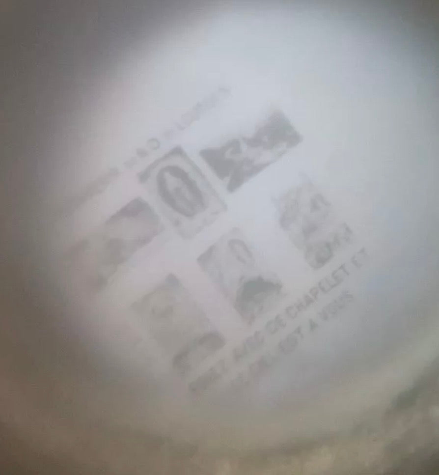 Coppia di antiche croci di fine ottocento con lenti Stanhope