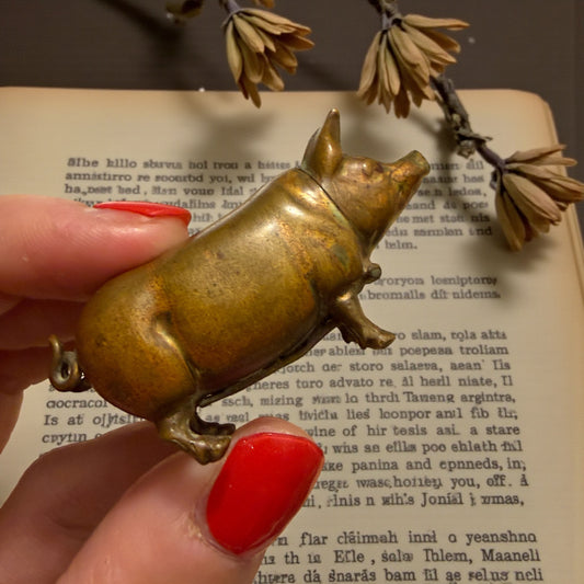 Spettacolare vesta case fine ‘800 a guisa di maialino