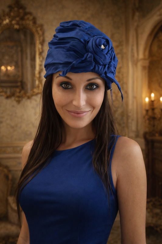 Cappellino antico a cloche morbida anni ‘20 ca