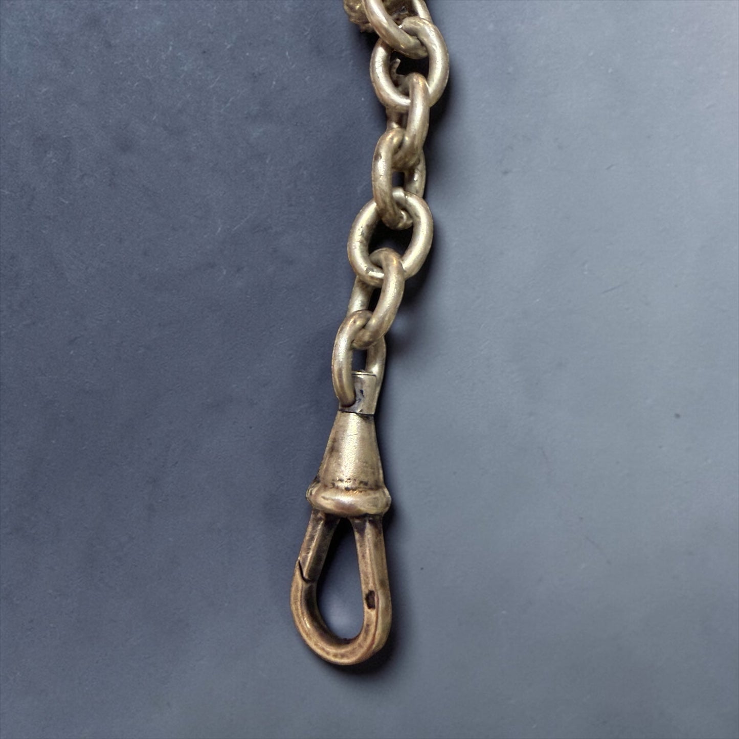 Antica Châtelaine in argento massiccio, francese, fine ‘800 primo ‘900