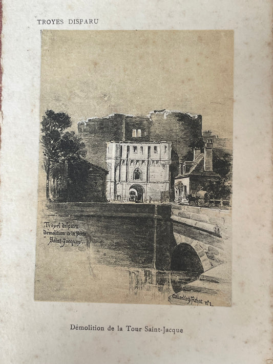 Collezione antiche cartoline “Troyes Disparu” primo ‘900 dalla collezione Fichot