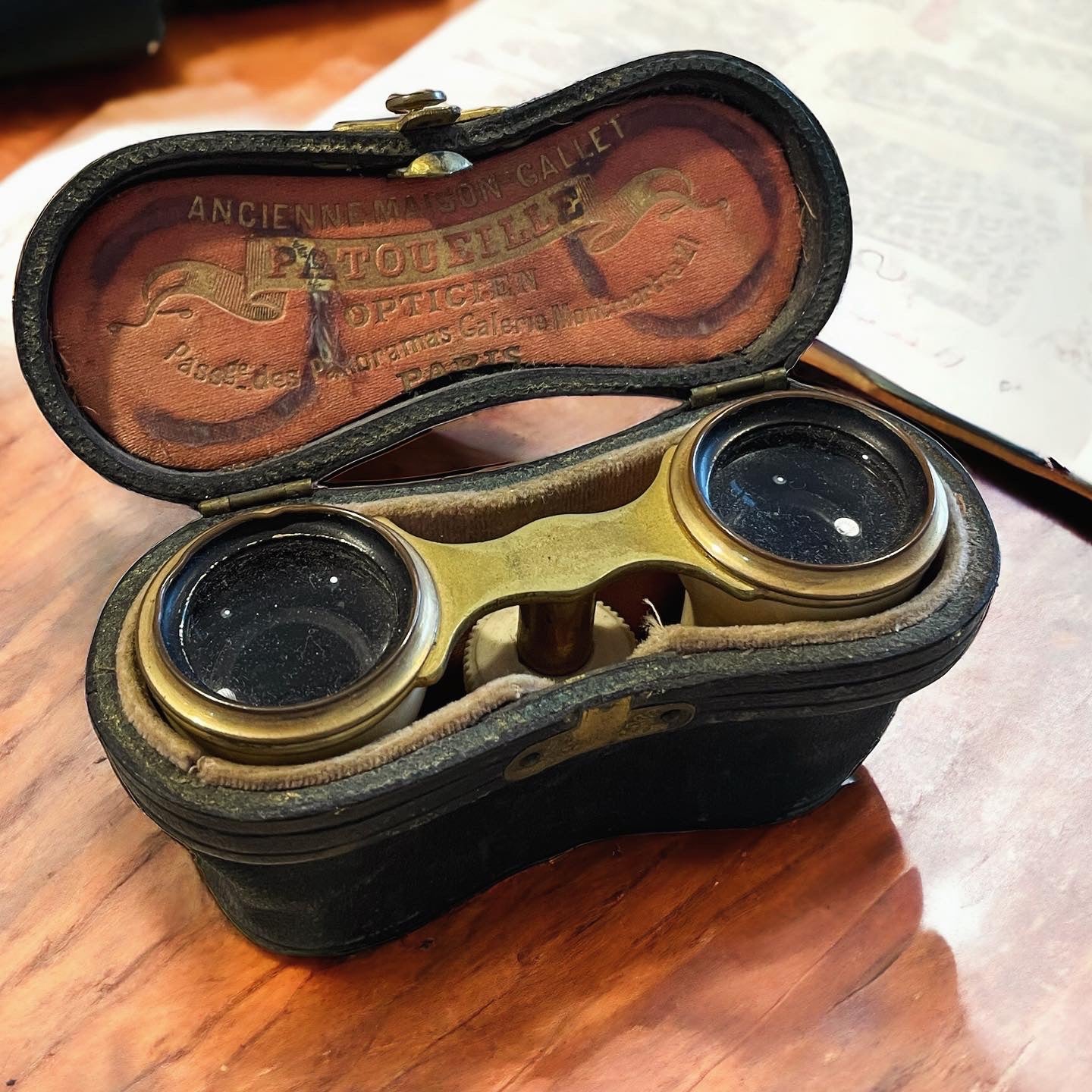 19th century theatre binoculars