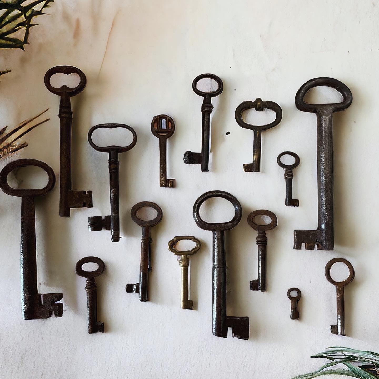 Collection No. 15 Antique Keys